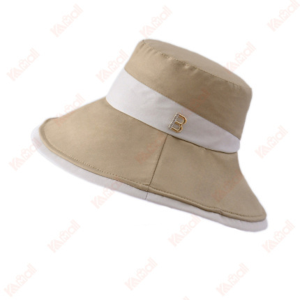 khaki flat top summer hats